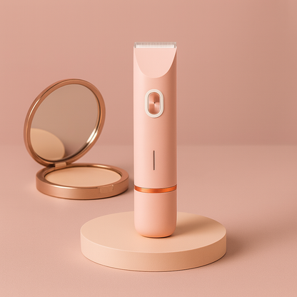 Sileä. Pehmeä. Itsevarma – Ilman Kipua. Nudelle™ Intiimialueiden Trimmeri